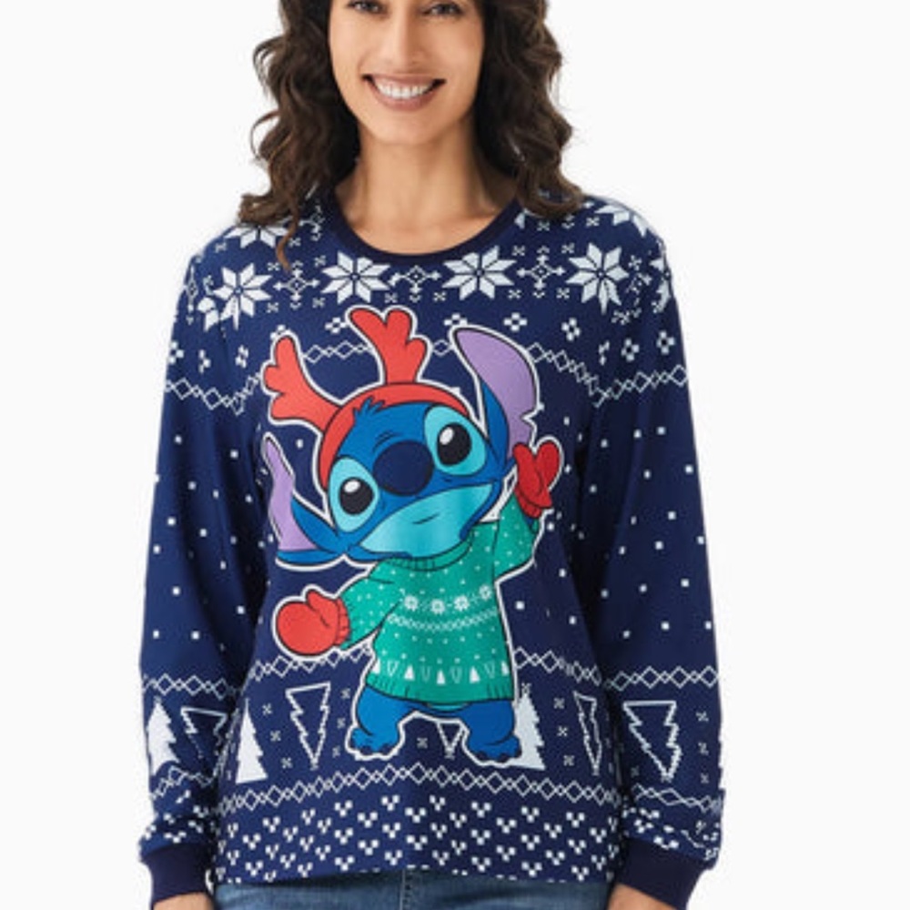 NWT Pat Pat’s Disney Stitch Top Holiday Christmas Gift Stocking Stuffer